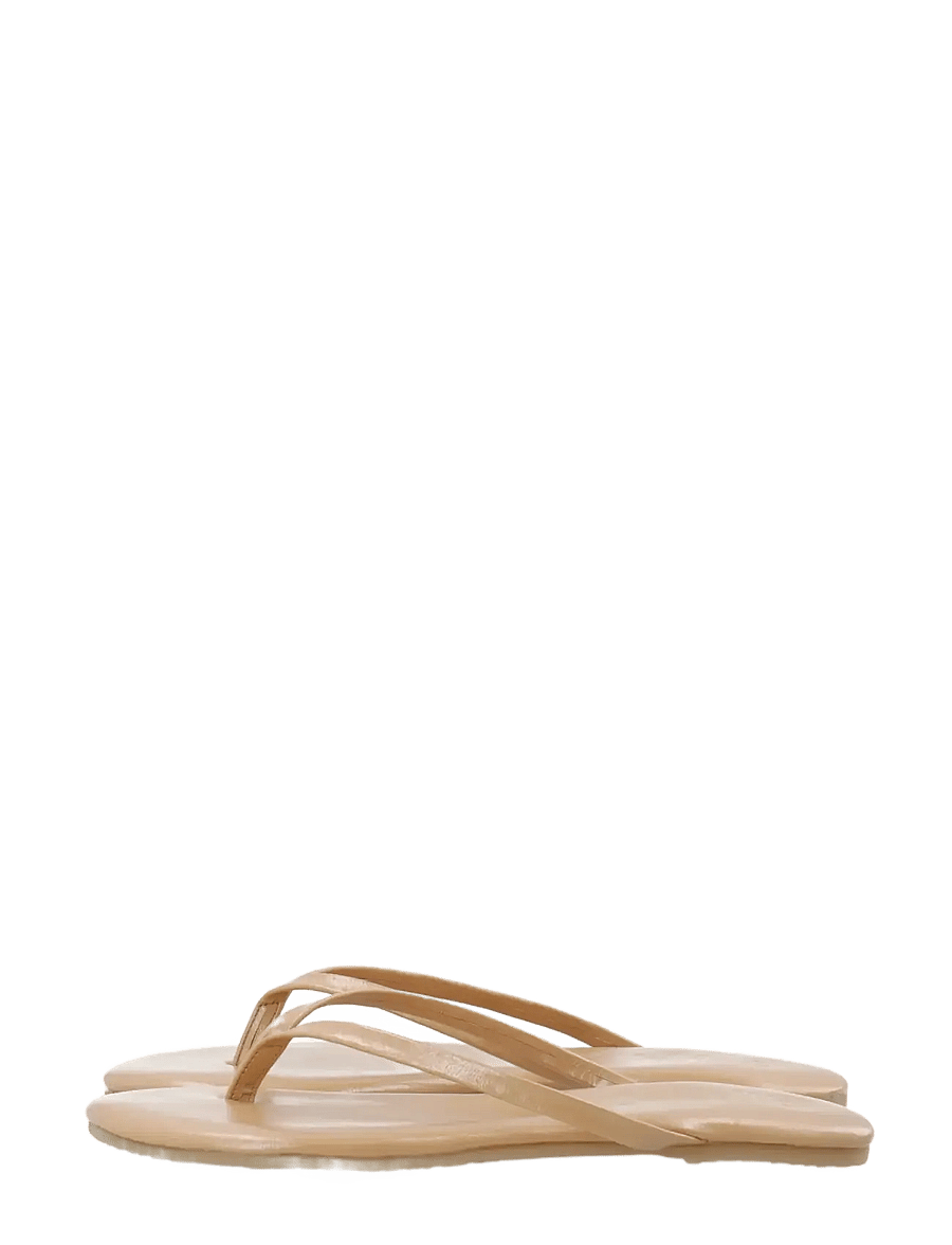 Bianco - BIAMEXICO Flip Flop Faux Leather - madalad sandaalid - nude - 5