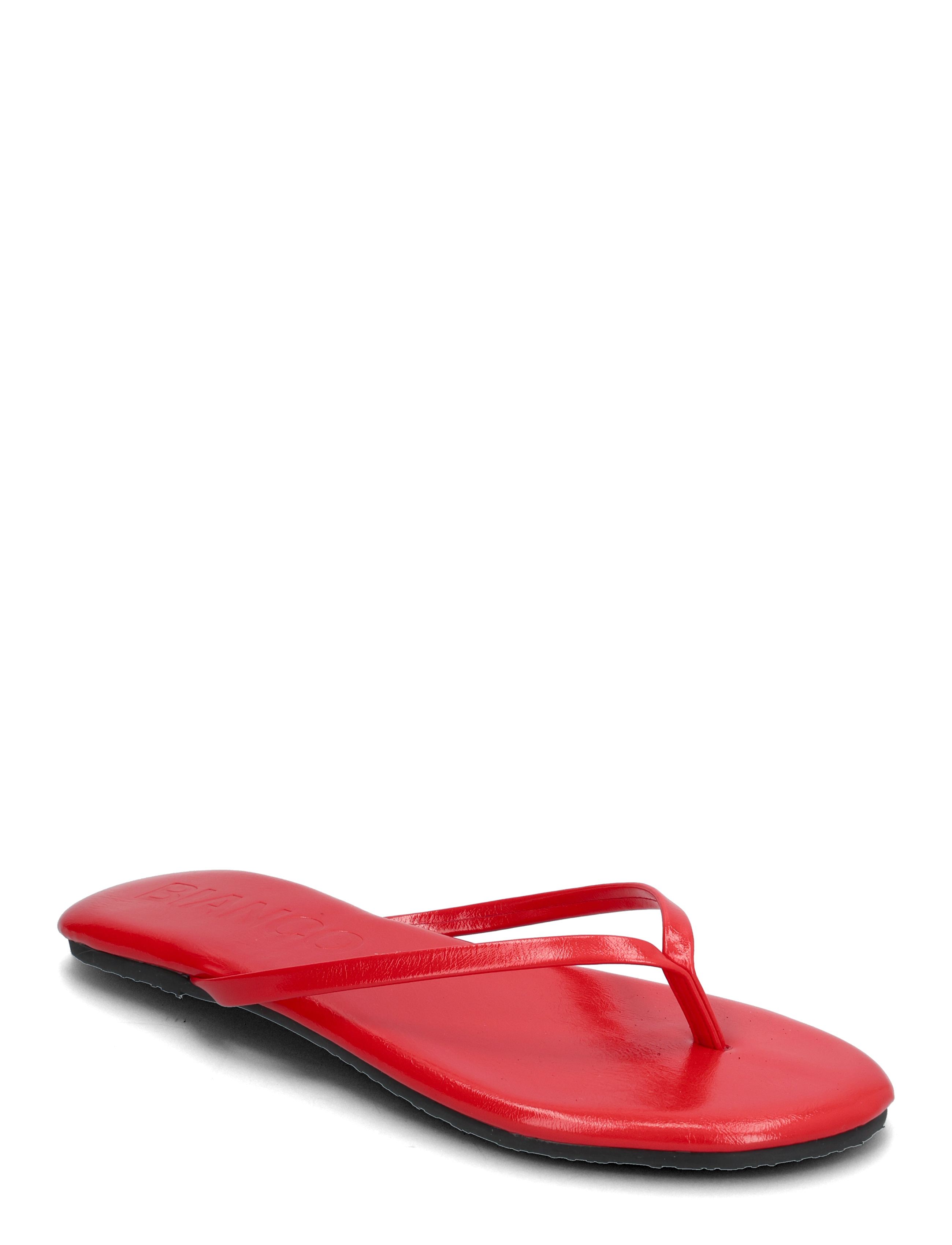 BIANCO Biamexico Flip Flop Faux Leder Rot - 41 - Damen