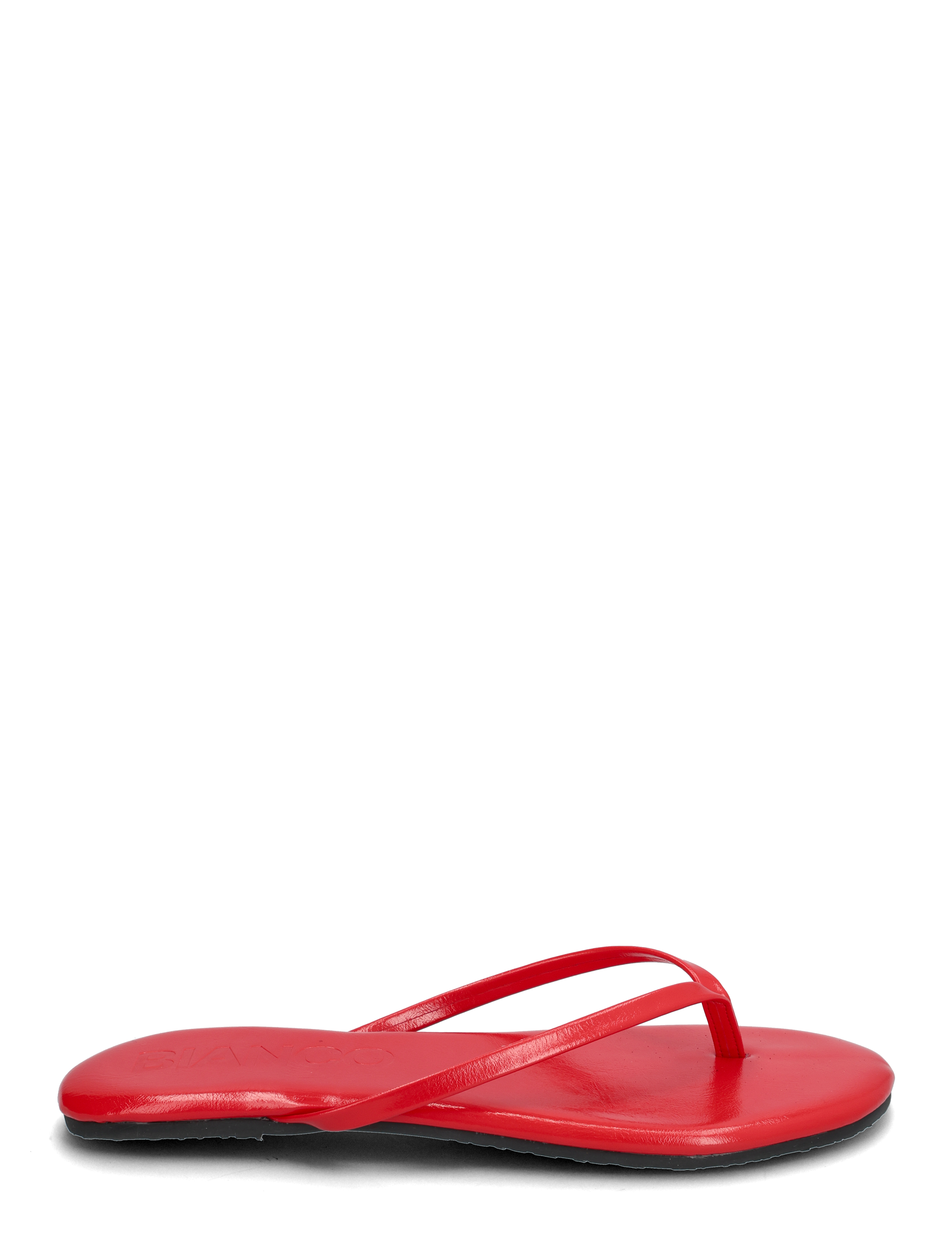 Bianco - BIAMEXICO Flip Flop Faux Leather - flip flops - red - 2