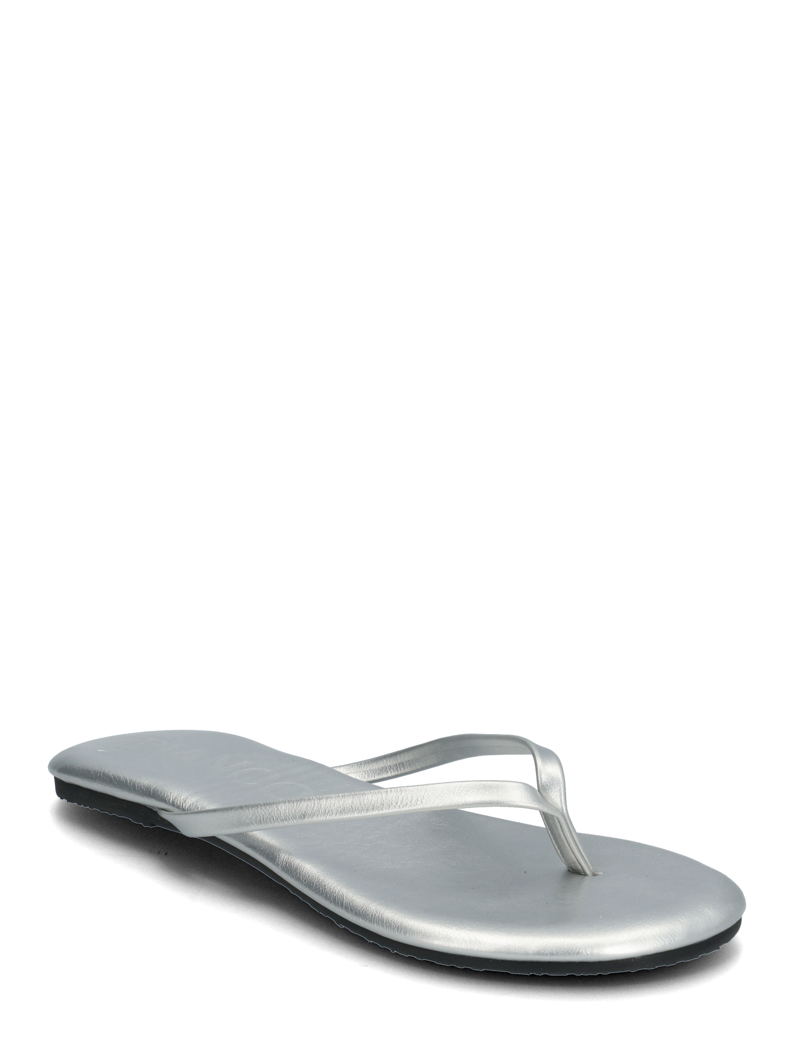 BIANCO Biamexico Flip Flop Faux Leder Silber - 36 - Damen