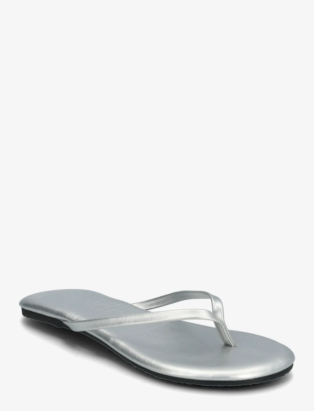 Bianco - BIAMEXICO Flip Flop Faux Leather - flip flops - silver - 1