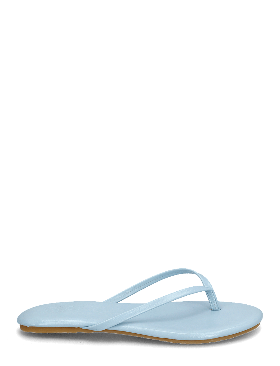 Bianco - BIAMEXICO Flip Flop Faux Leather - flade sandaler - sky blue - 2