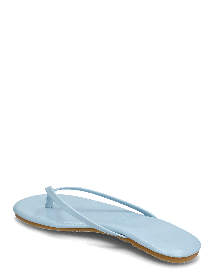 Bianco - BIAMEXICO Flip Flop Faux Leather - flade sandaler - sky blue - 3