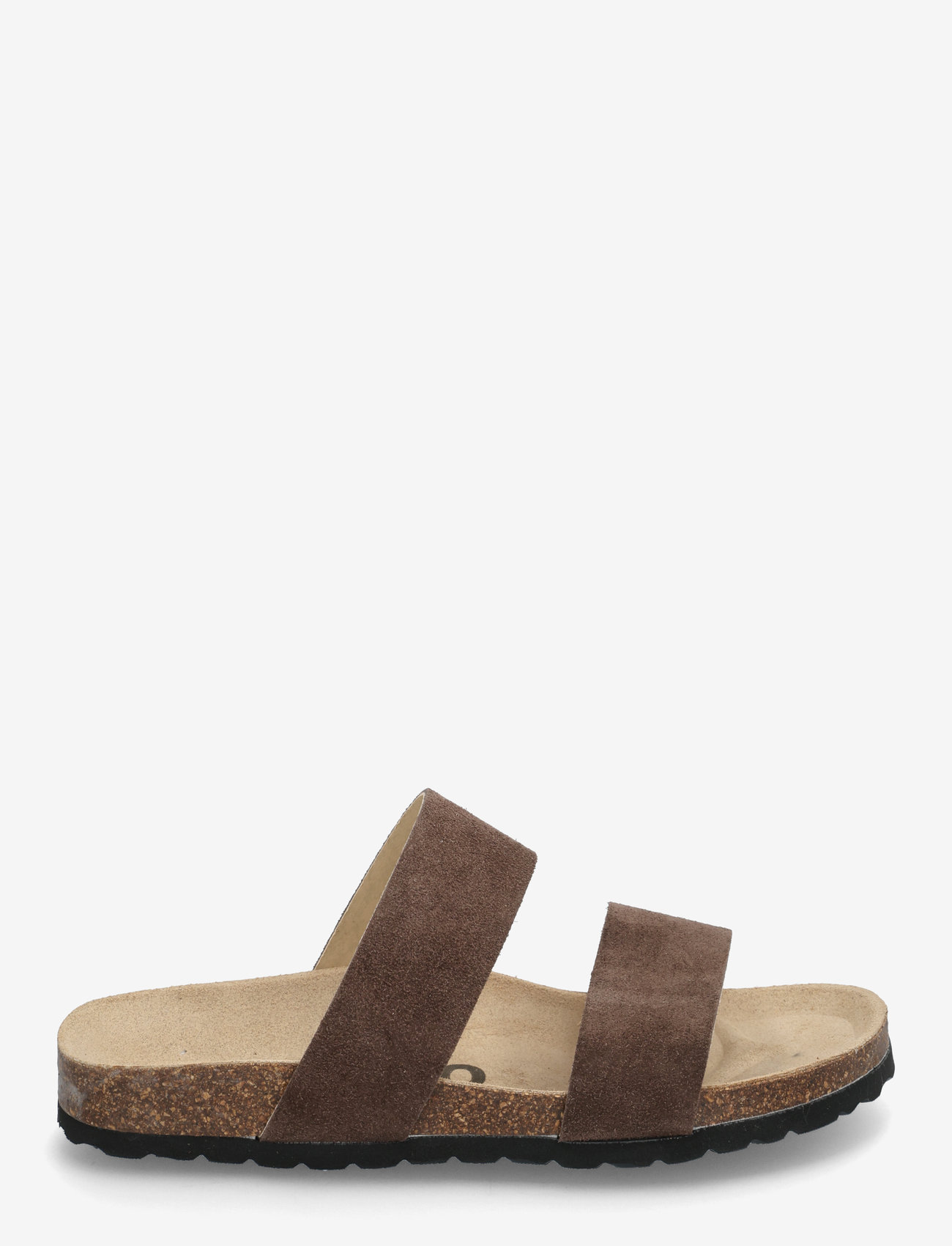 Bianco - BIABETRICIA Twin Strap Sandal Suede - sandaler - brown - 1