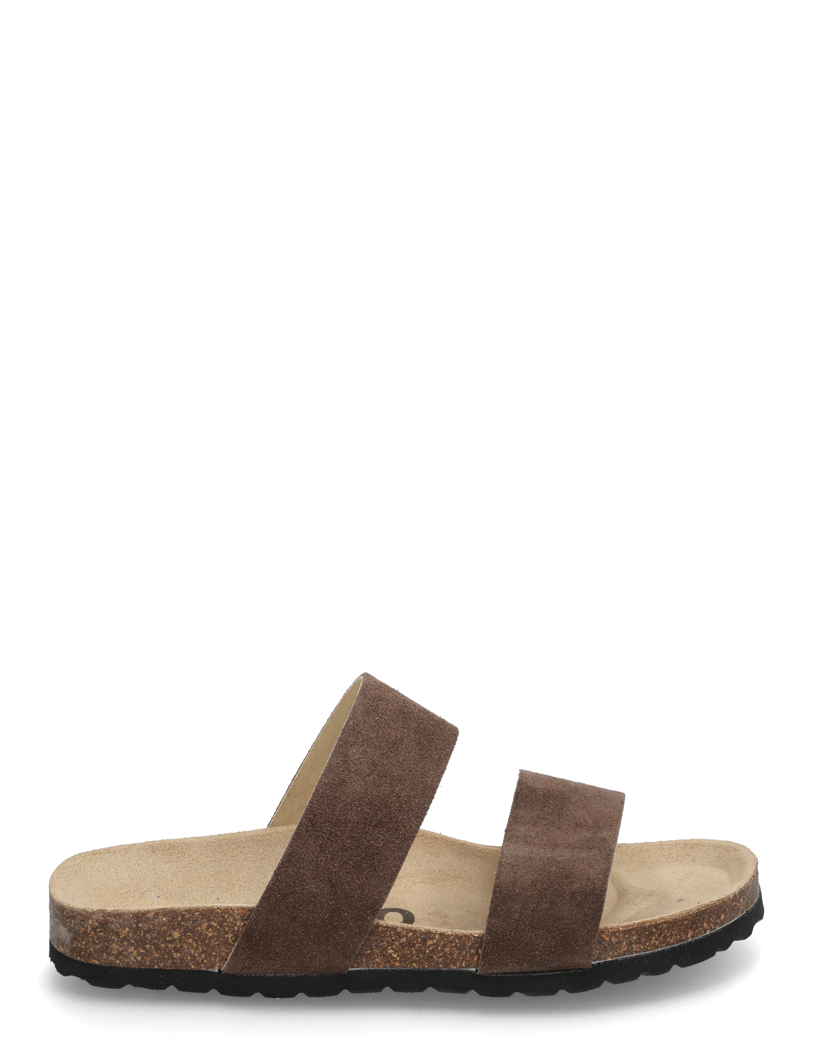 Bianco - BIABETRICIA Twin Strap Sandal Suede - flade sandaler - brown - 1