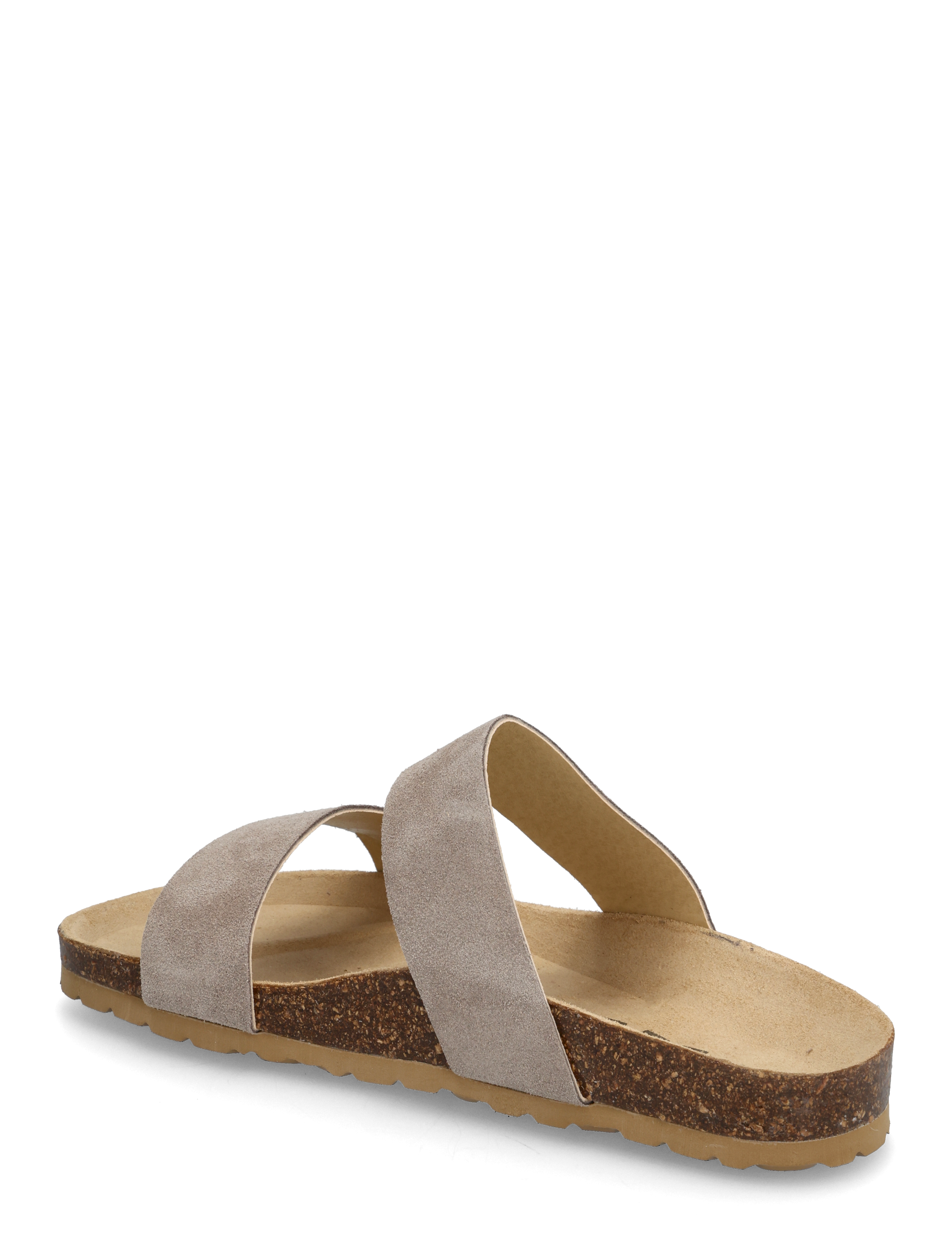 Bianco - BIABETRICIA Twin Strap Sandal Suede - lygiapadės basutės - sand 1 - 2