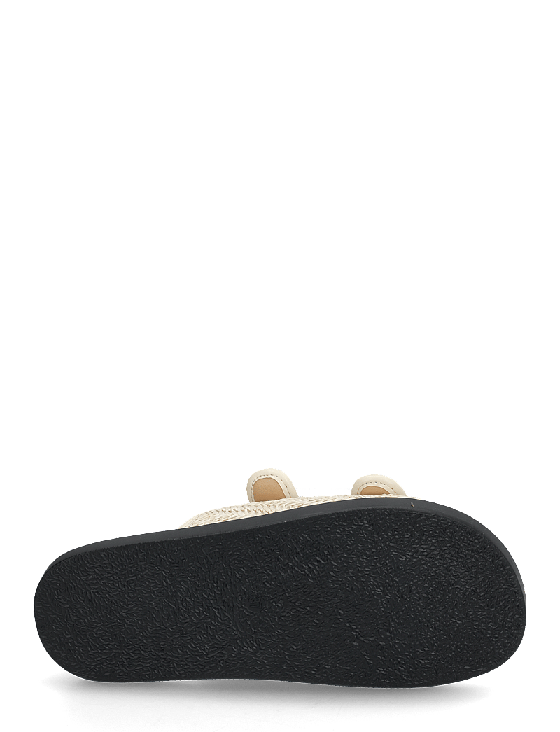 Bianco - BIAOSLO Buckle Slide Raffia - kontsata sandaalid - off white - 5