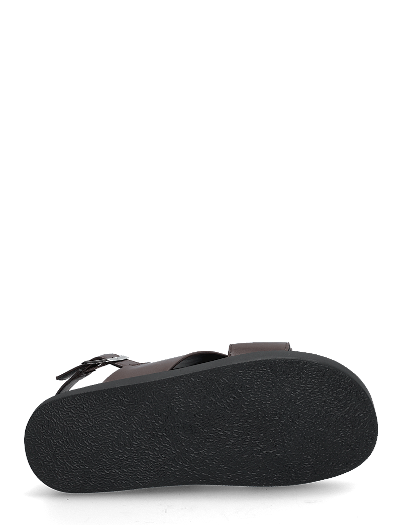 Bianco - BIAOSLO Cross Sandal Faux Leather - platta sandaler - brown - 4