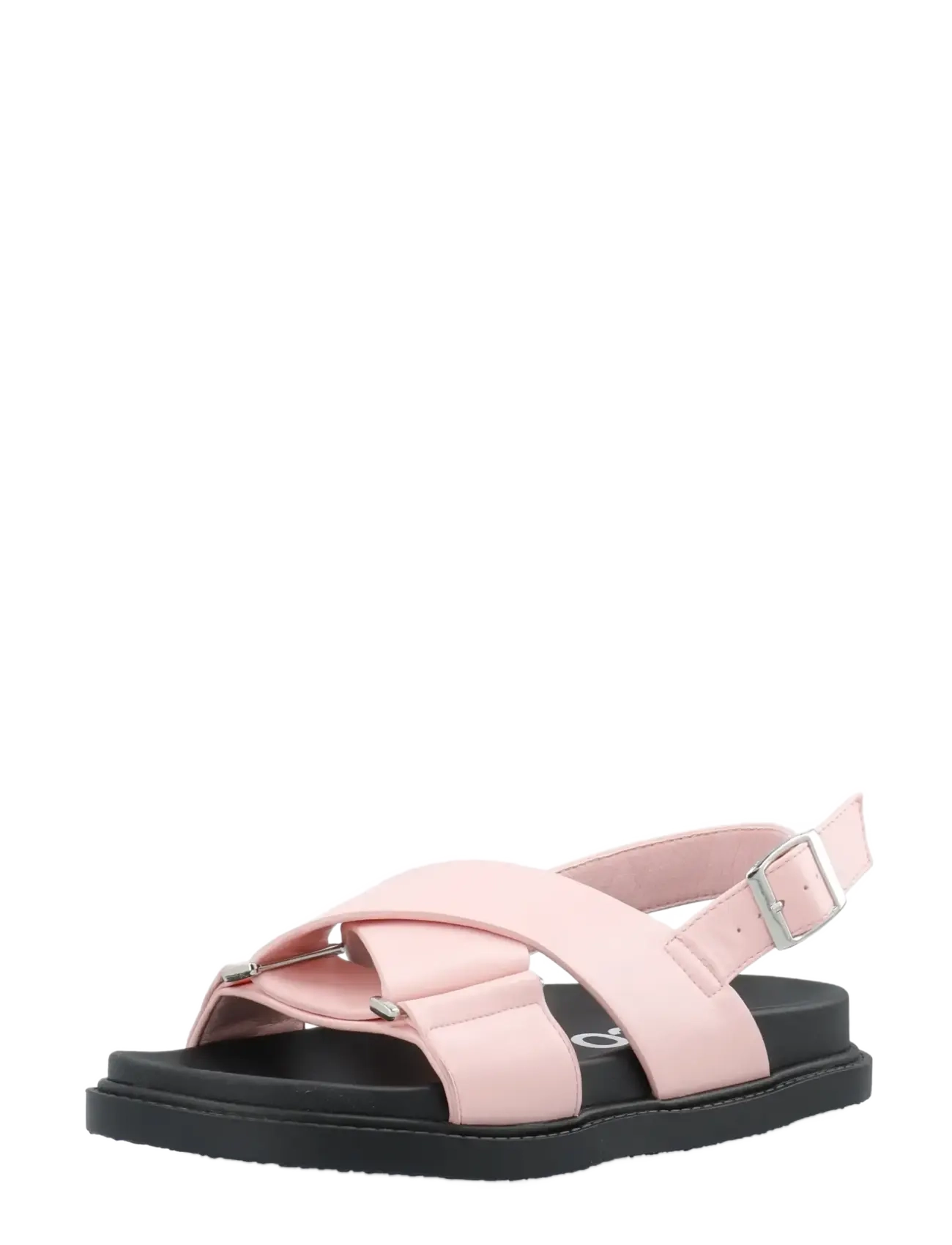 Bianco BIAOSLO Cross Sandal Faux Leather - Sandaler - DUSTY PINK / pink/rose