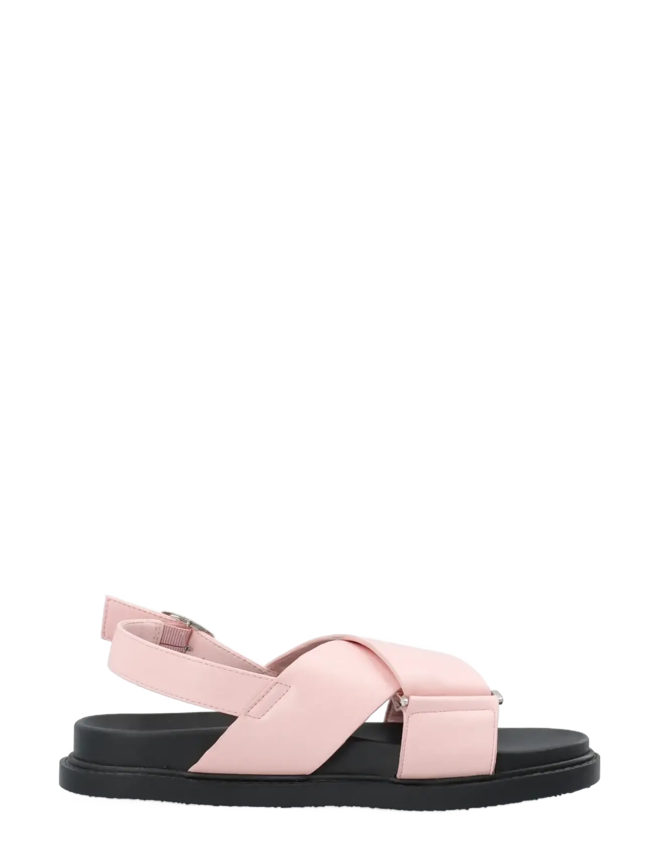 Bianco - BIAOSLO Cross Sandal Faux Leather - flade sandaler - dusty pink - 3