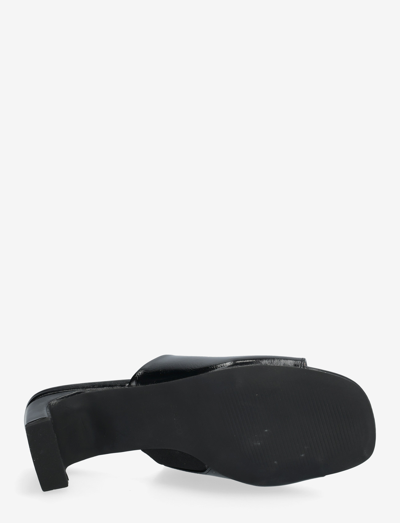 Bianco - BIADINA Mule Faux Leather - heeled mules - black - 4