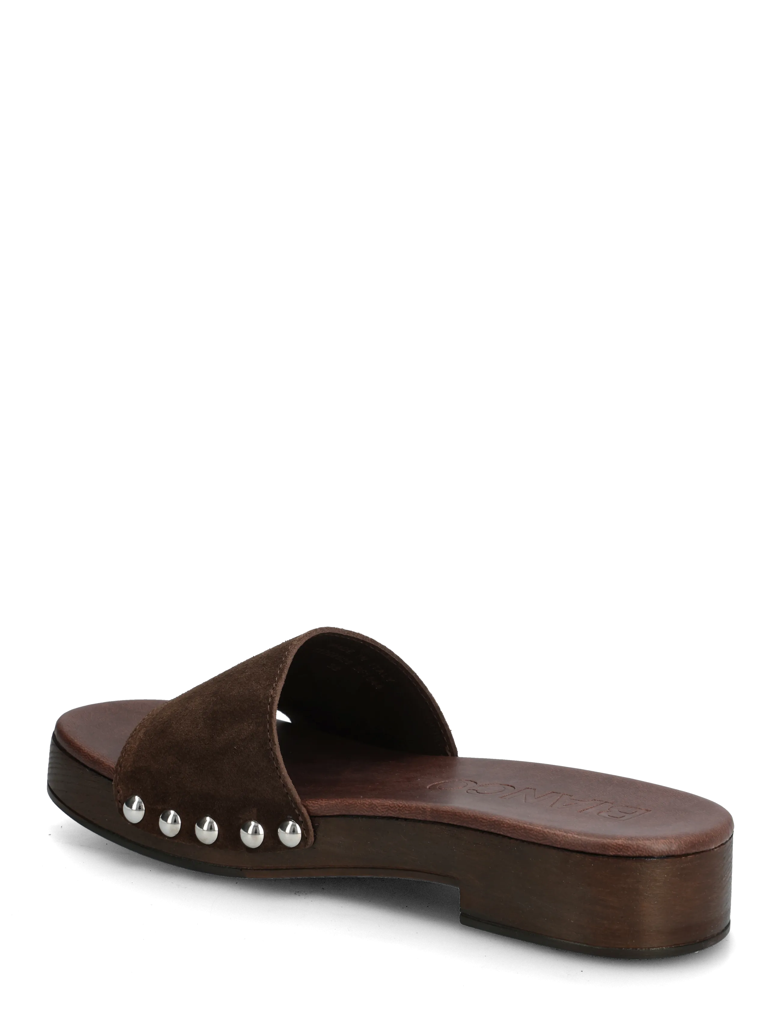 Bianco - BIAAUDREY Slide Clog Suede - flache pantoletten - brown - 2