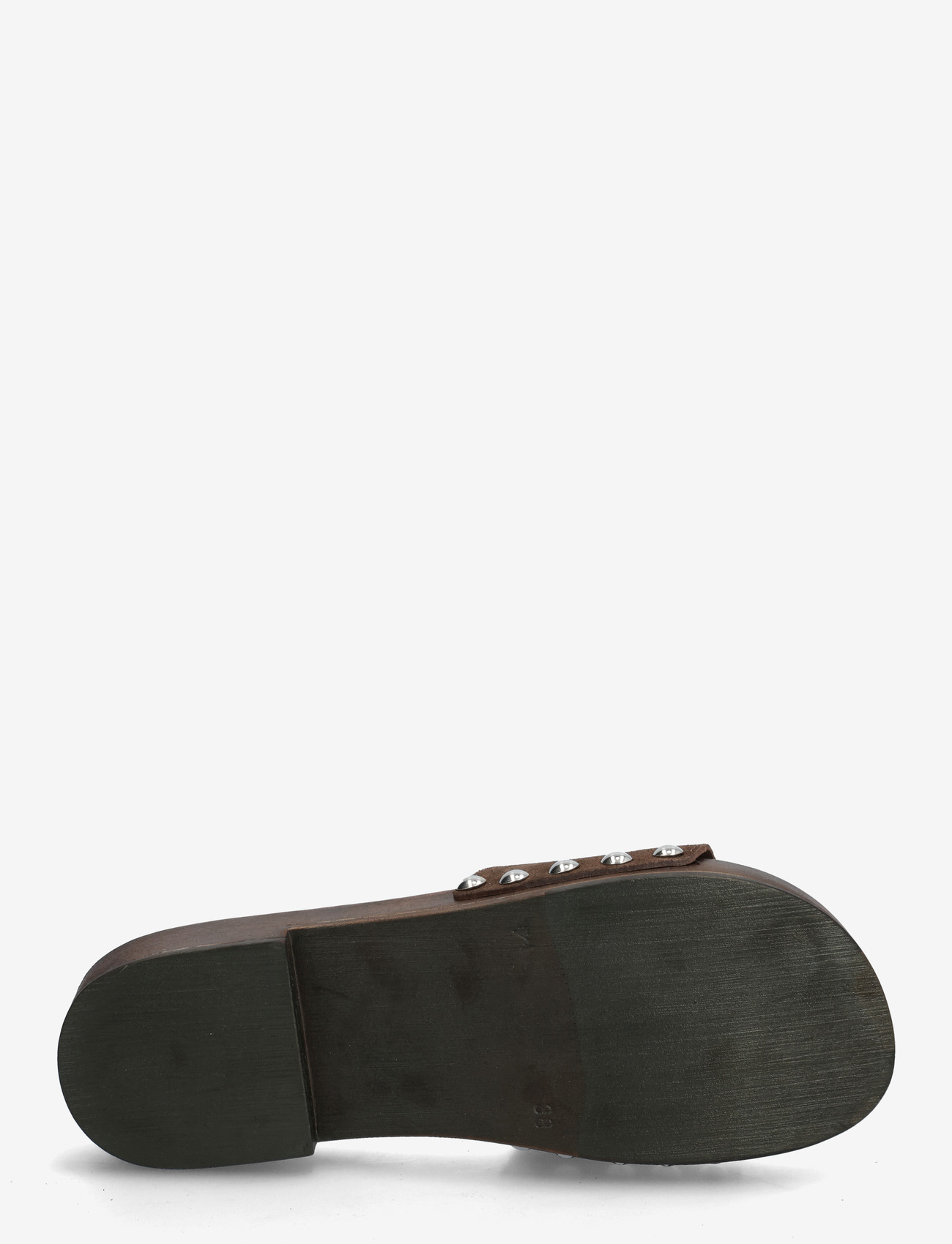 Bianco - BIAAUDREY Slide Clog Suede - flade mules - brown - 4