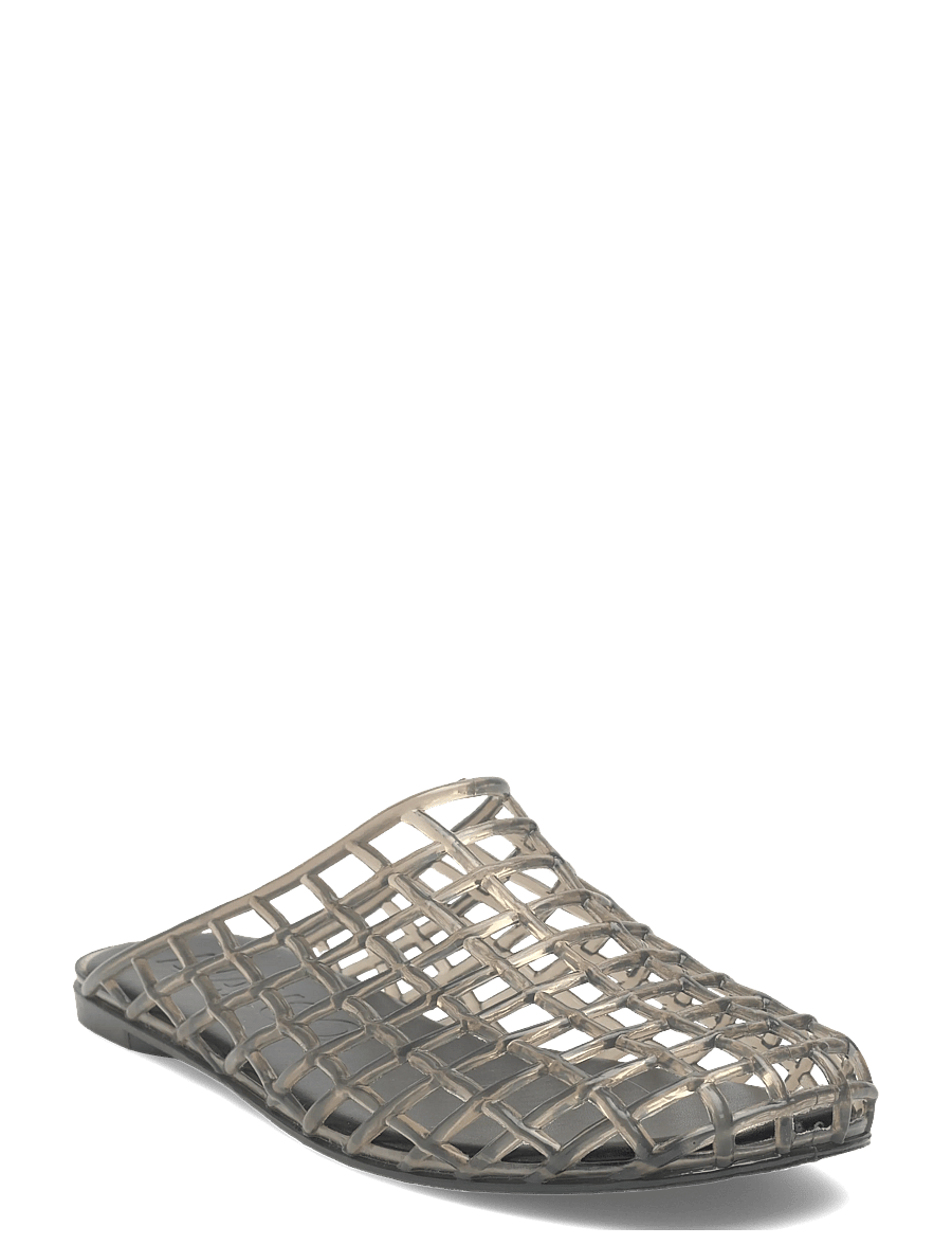 Bianco - BIAVANESSA Jelly Slide - sandales plates - black - 0