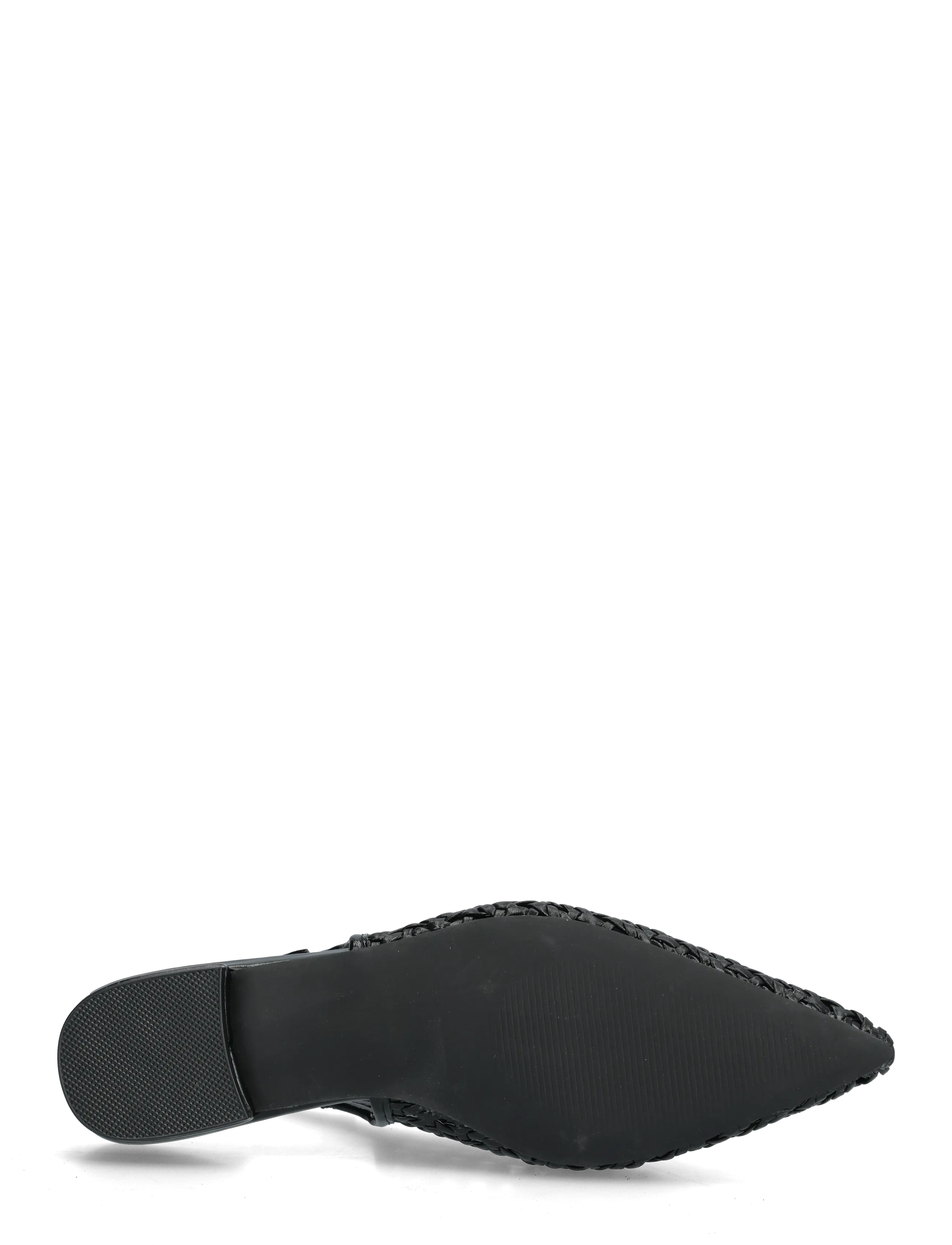 Bianco - BIABARI Slingback Weaved Faux Leather - særlige begivenheder - black - 5