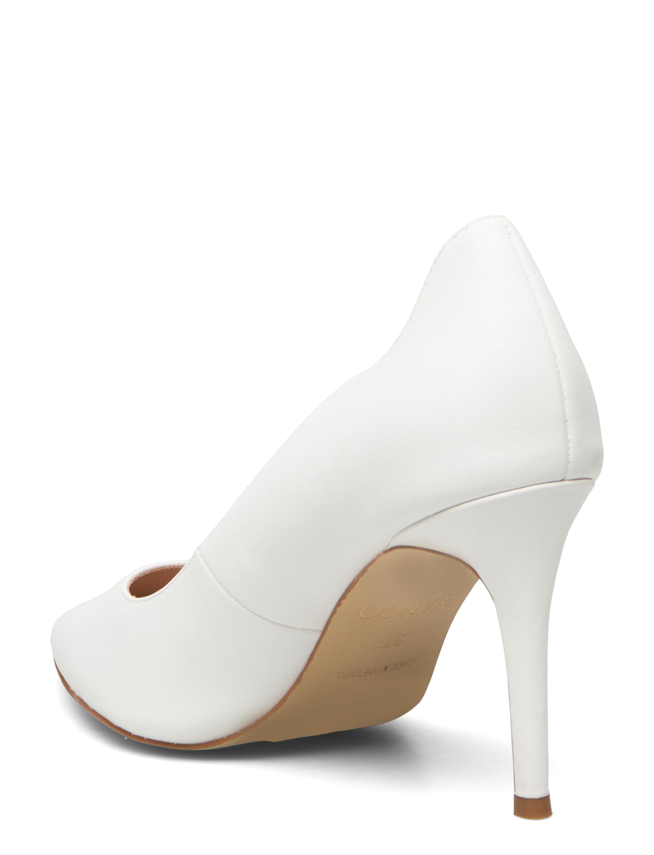Bianco - BIACHIC Wave Pump Nappa - white - 2