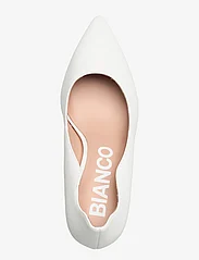 Bianco - BIACHIC Wave Pump Nappa - festkläder till outletpriser - white - 3