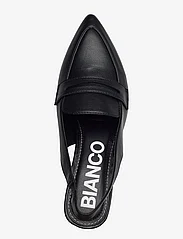 Bianco - BIAPRETTY Penny Loafer Sling Back Carnation - augstpapēžu loafer stila apavi - black - 3