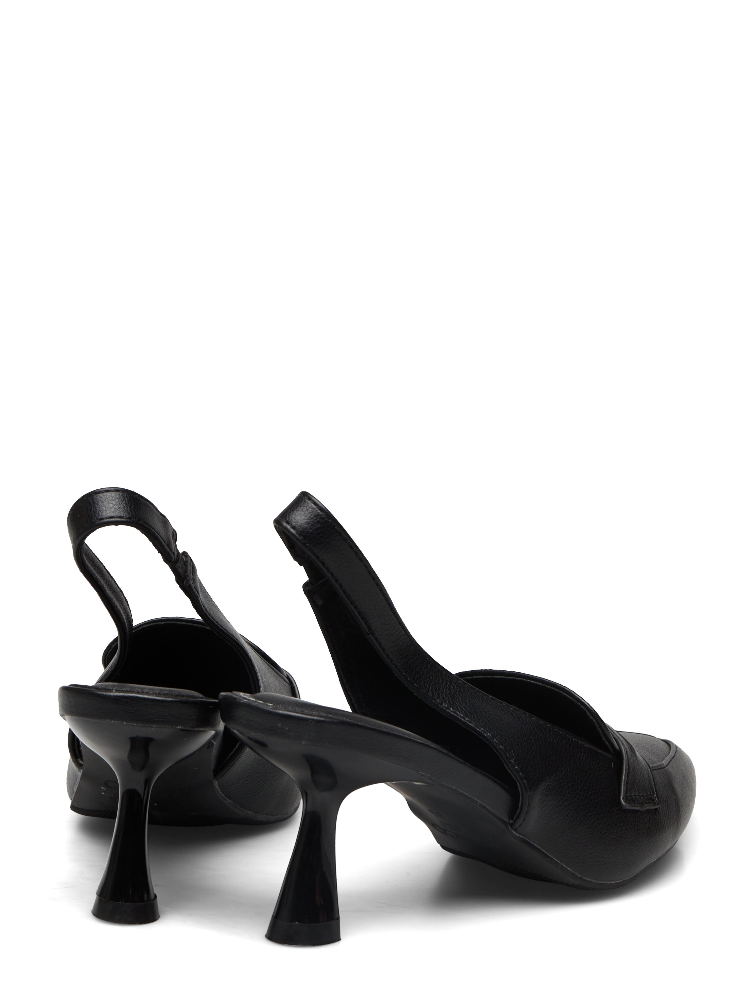 Bianco - BIAPRETTY Penny Loafer Sling Back Carnation - black - 4