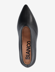 Bianco - BIACHIC Ankle Boot Nappa - høj hæl - black - 3