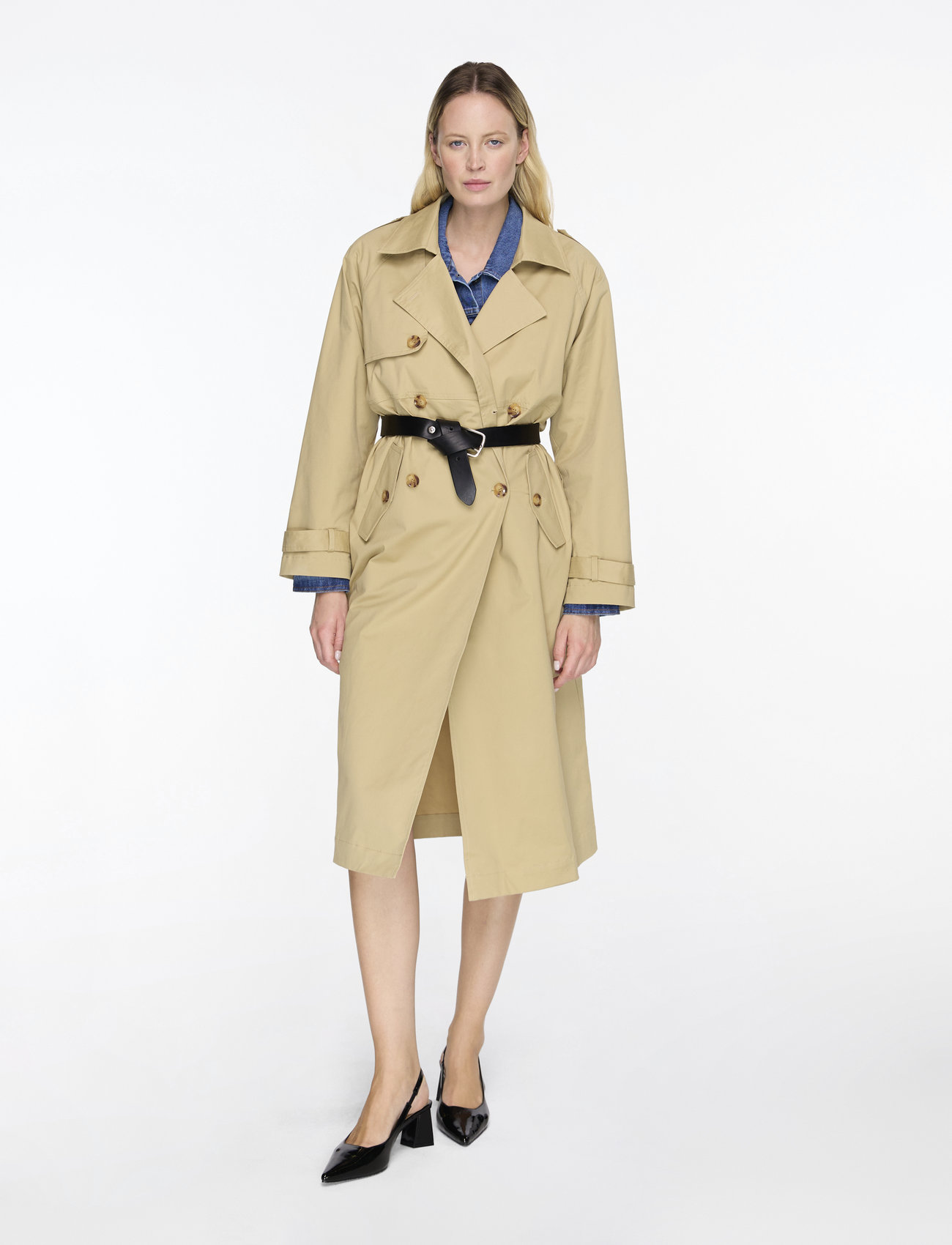 Bianco - BIAMARALYN Slingback Patent - konfirmatsioon - black - 2