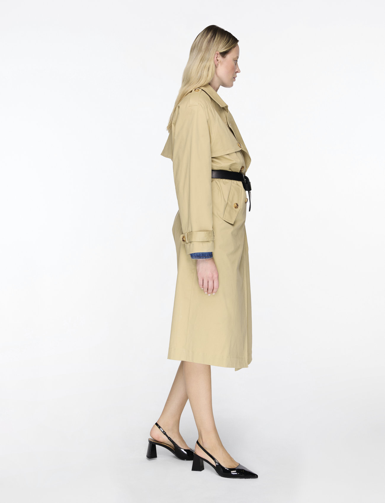 Bianco - BIAMARALYN Slingback Patent - konfirmatsioon - black - 3