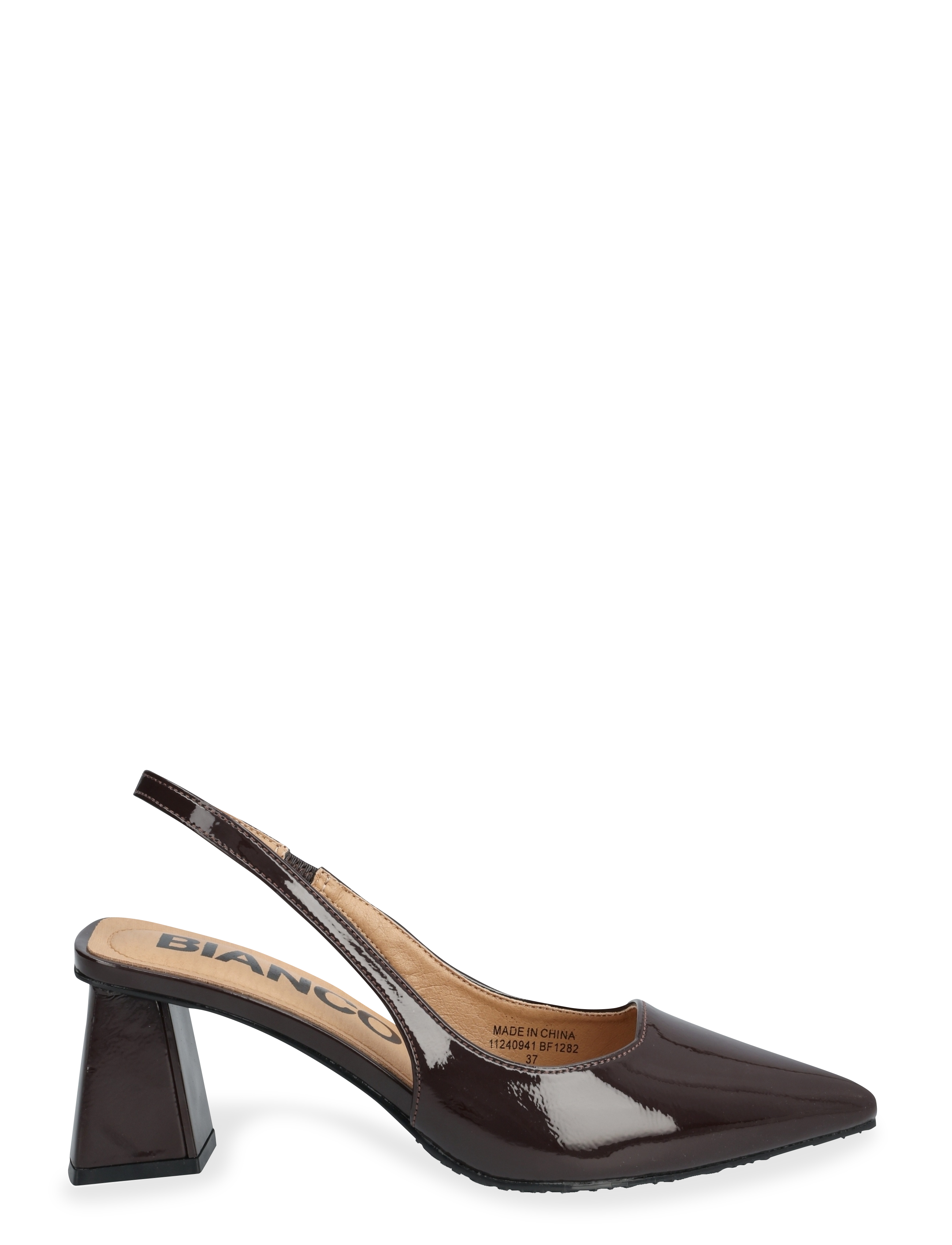 Bianco - BIAMARALYN Slingback Patent - konfirmation - brown - 1