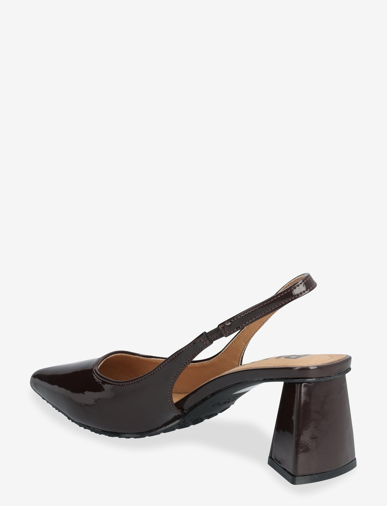 Bianco - BIAMARALYN Slingback Patent - konfirmationstøj - brown - 2