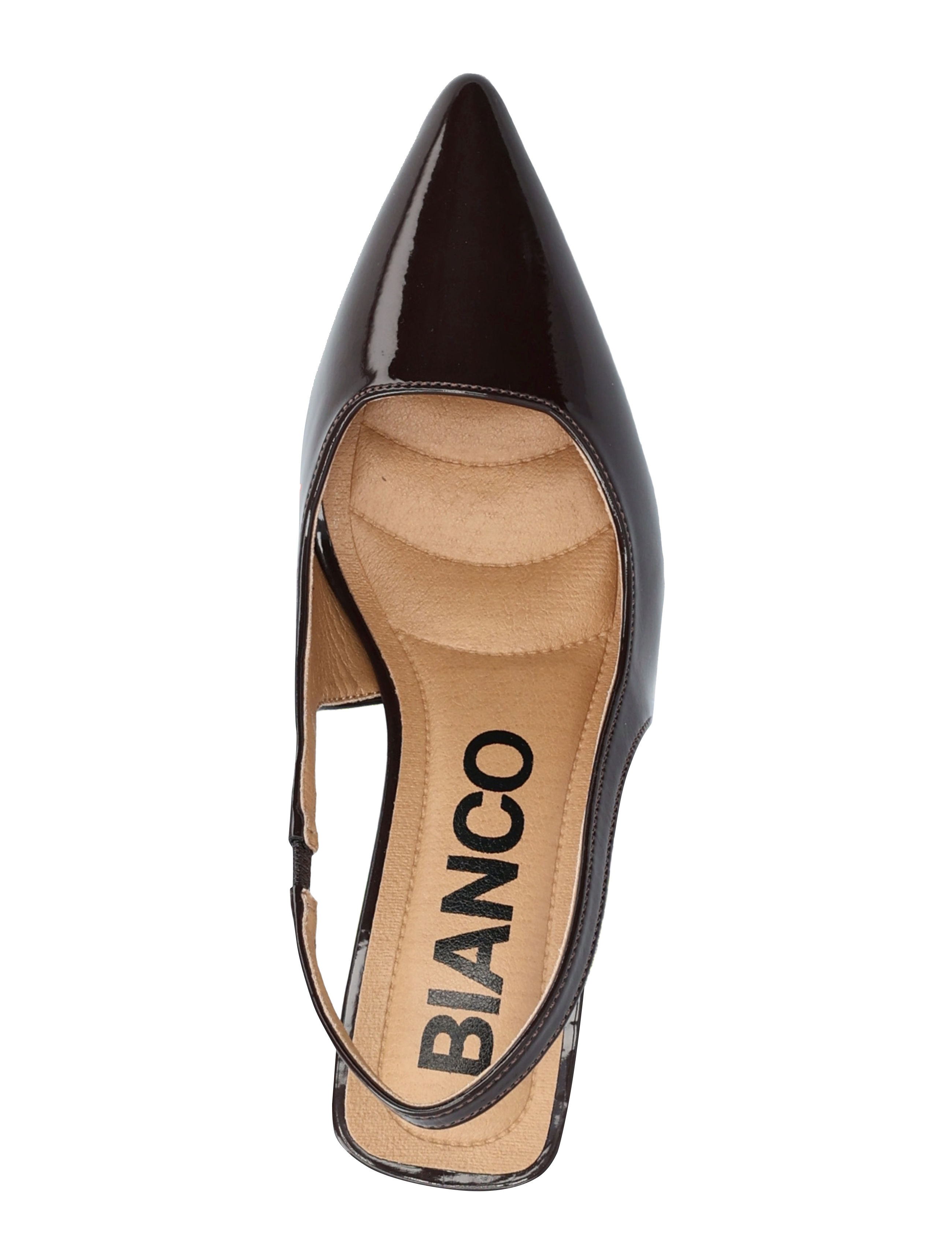 Bianco - BIAMARALYN Slingback Patent - konfirmation - brown - 3