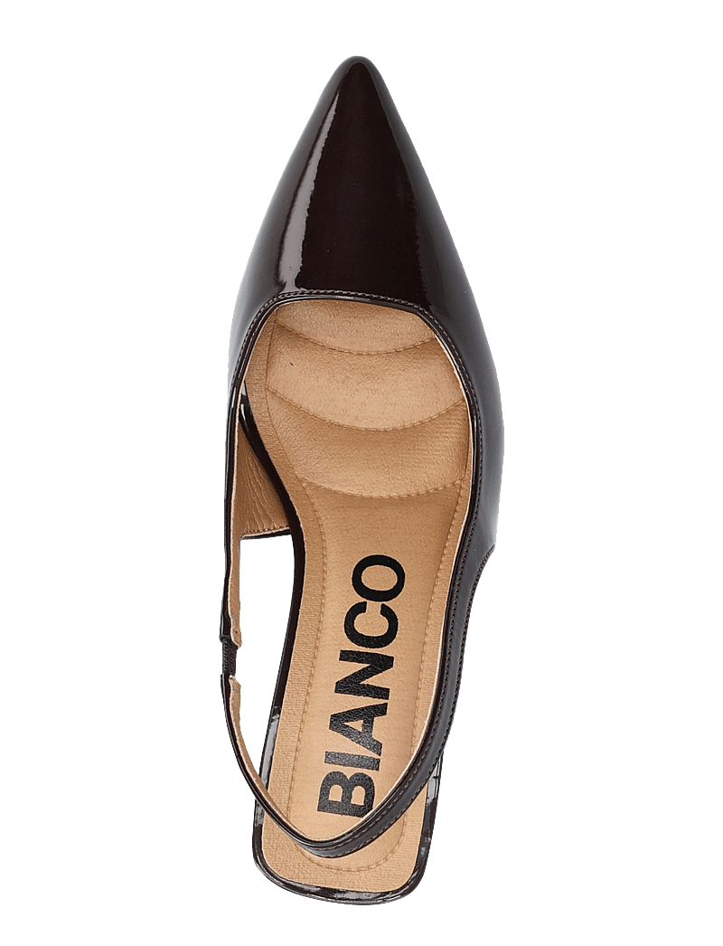 Bianco - BIAMARALYN Slingback Patent - konfirmation - brown - 3