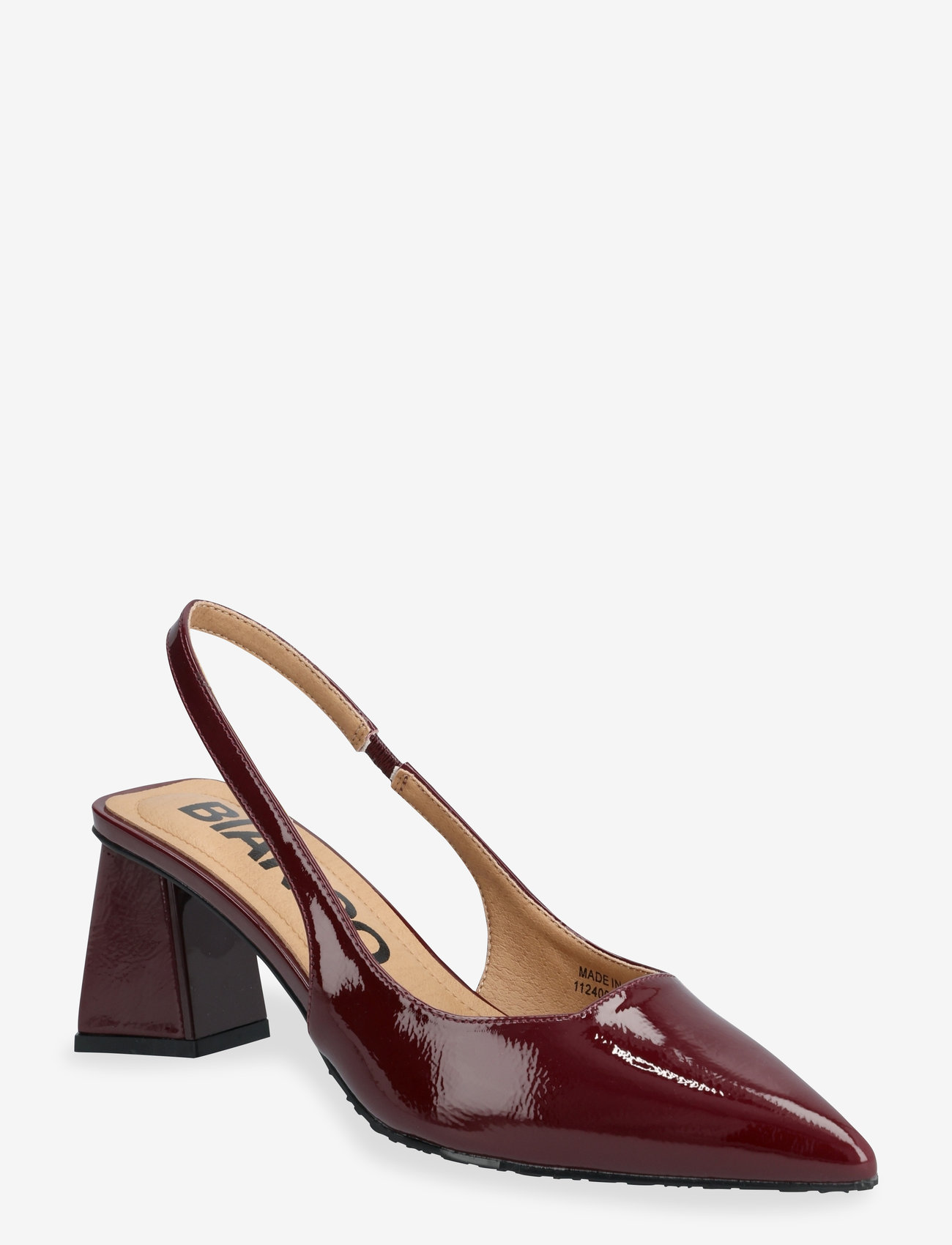 Bianco - BIAMARALYN Slingback Patent - konfirmation - burgundy - 0