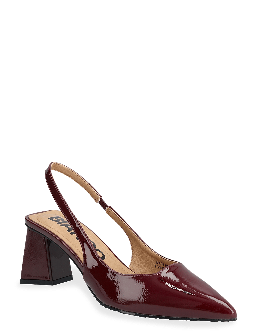Bianco - BIAMARALYN Slingback Patent - konfirmation - burgundy - 0