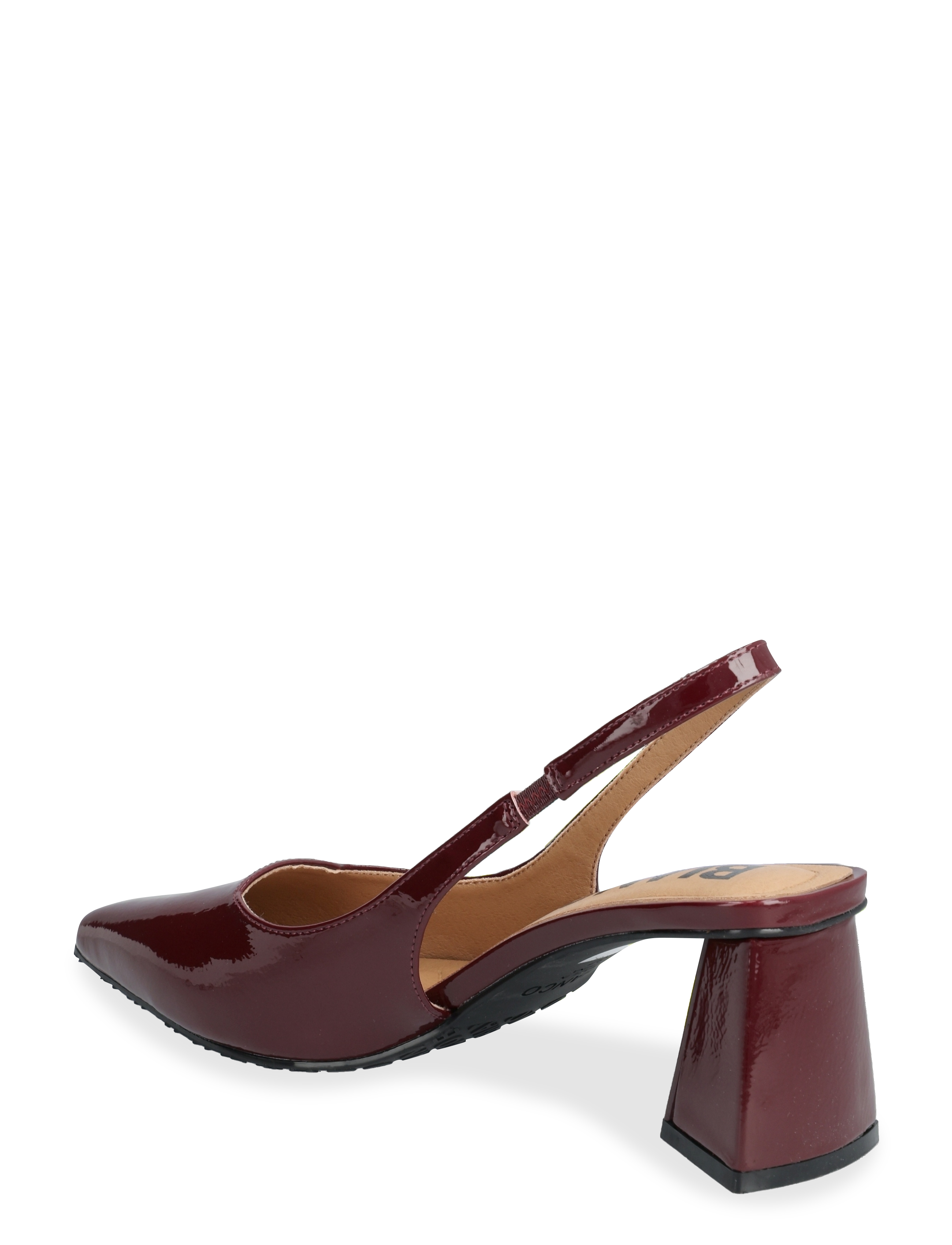Bianco - BIAMARALYN Slingback Patent - confirmation - burgundy - 2