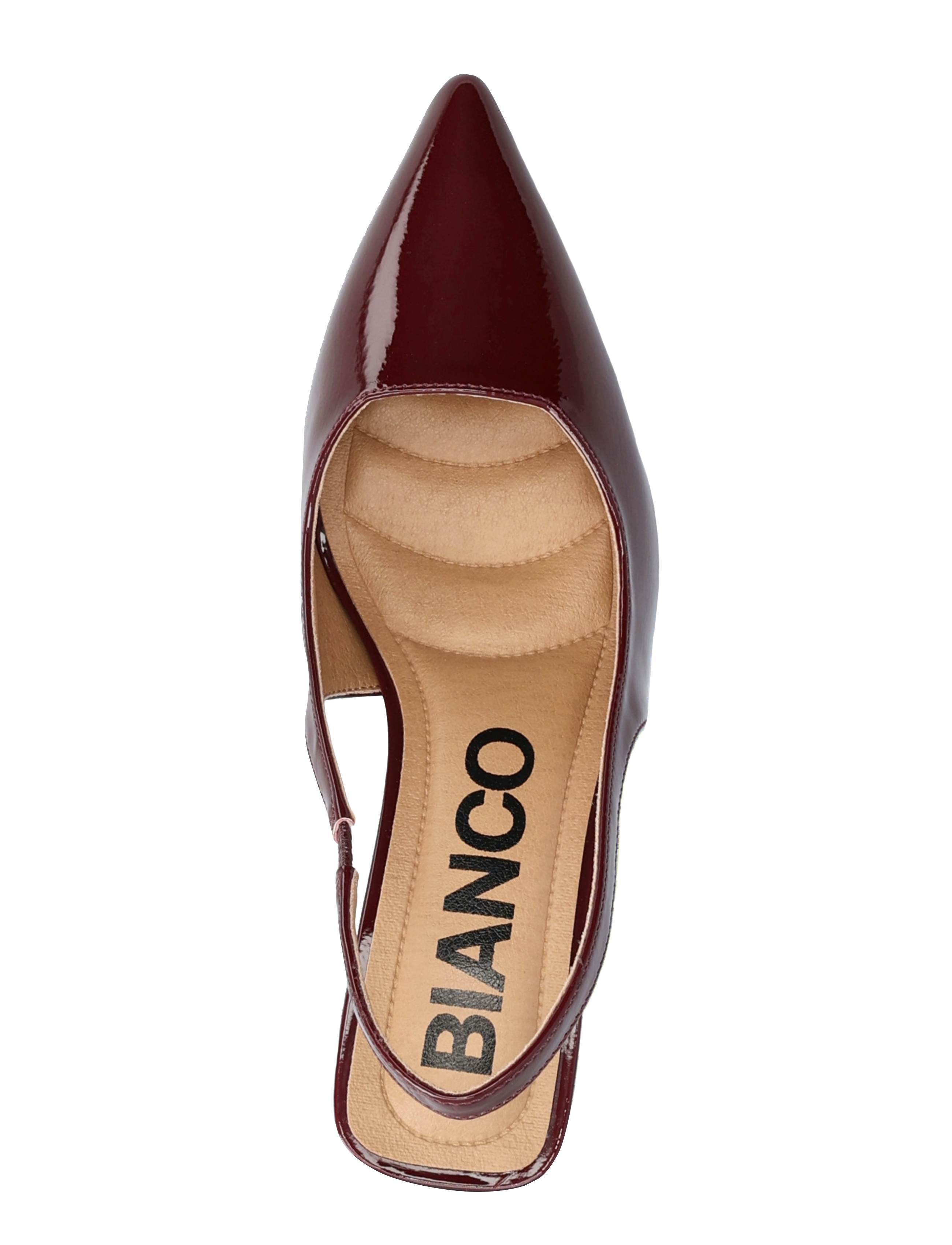 Bianco - BIAMARALYN Slingback Patent - confirmation - burgundy - 3