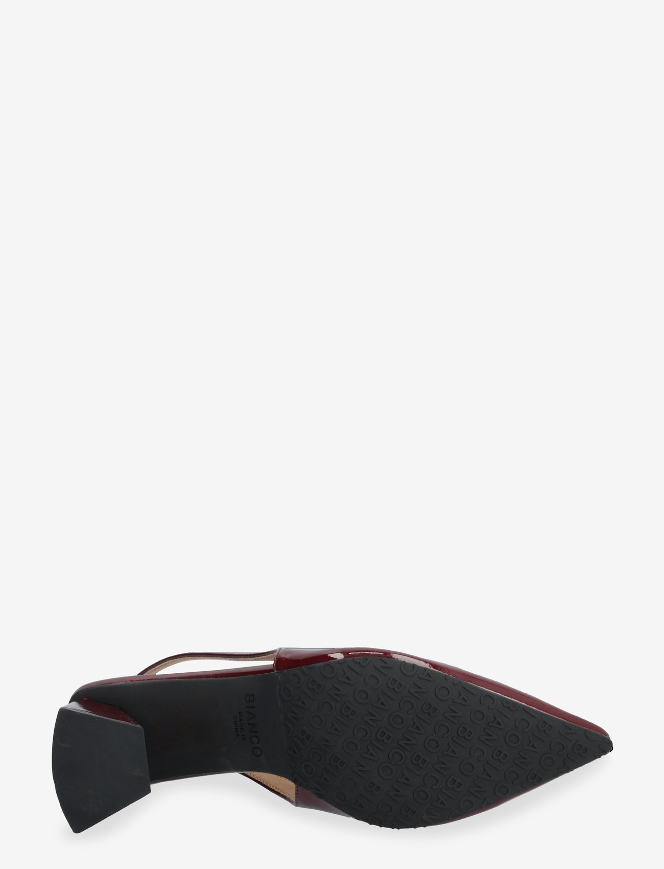 Bianco - BIAMARALYN Slingback Patent - konfirmation - burgundy - 4