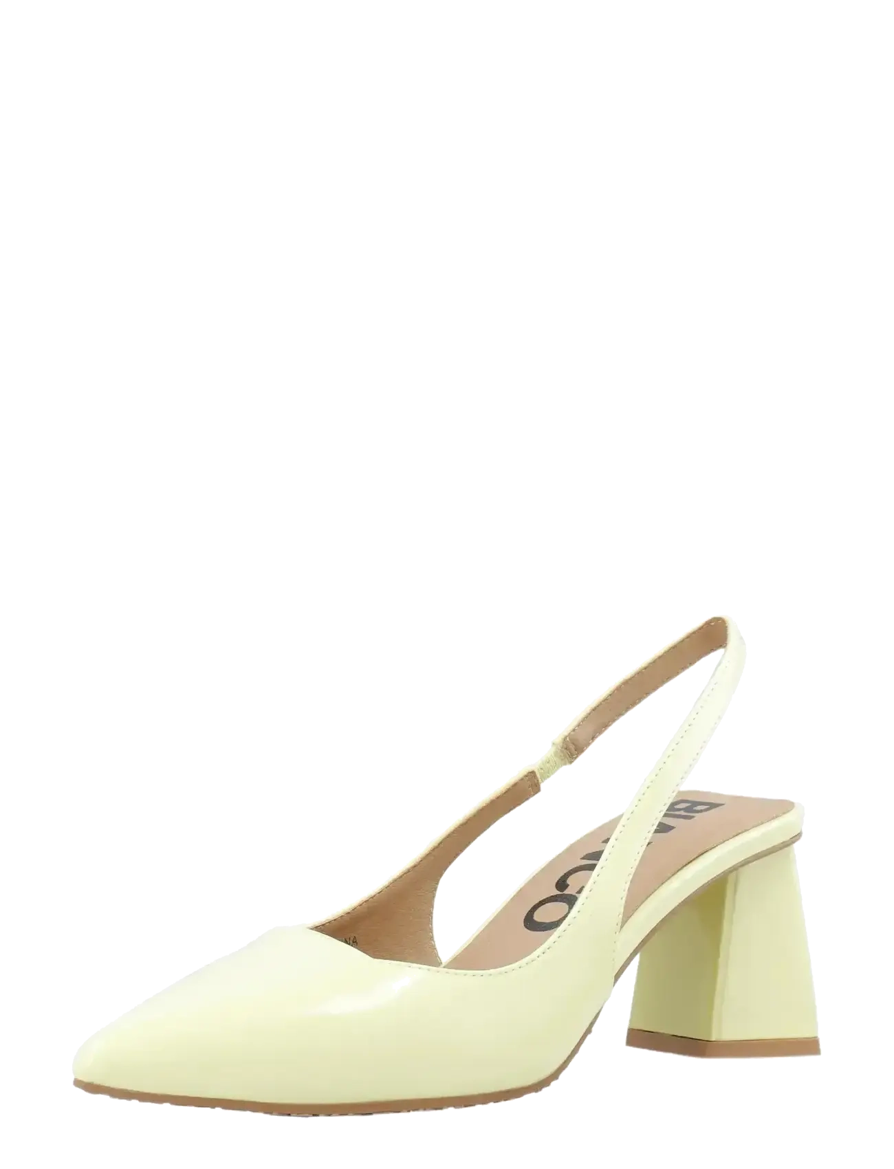 Bianco - BIAMARALYN Slingback Patent - konfirmation - butter yellow - 3