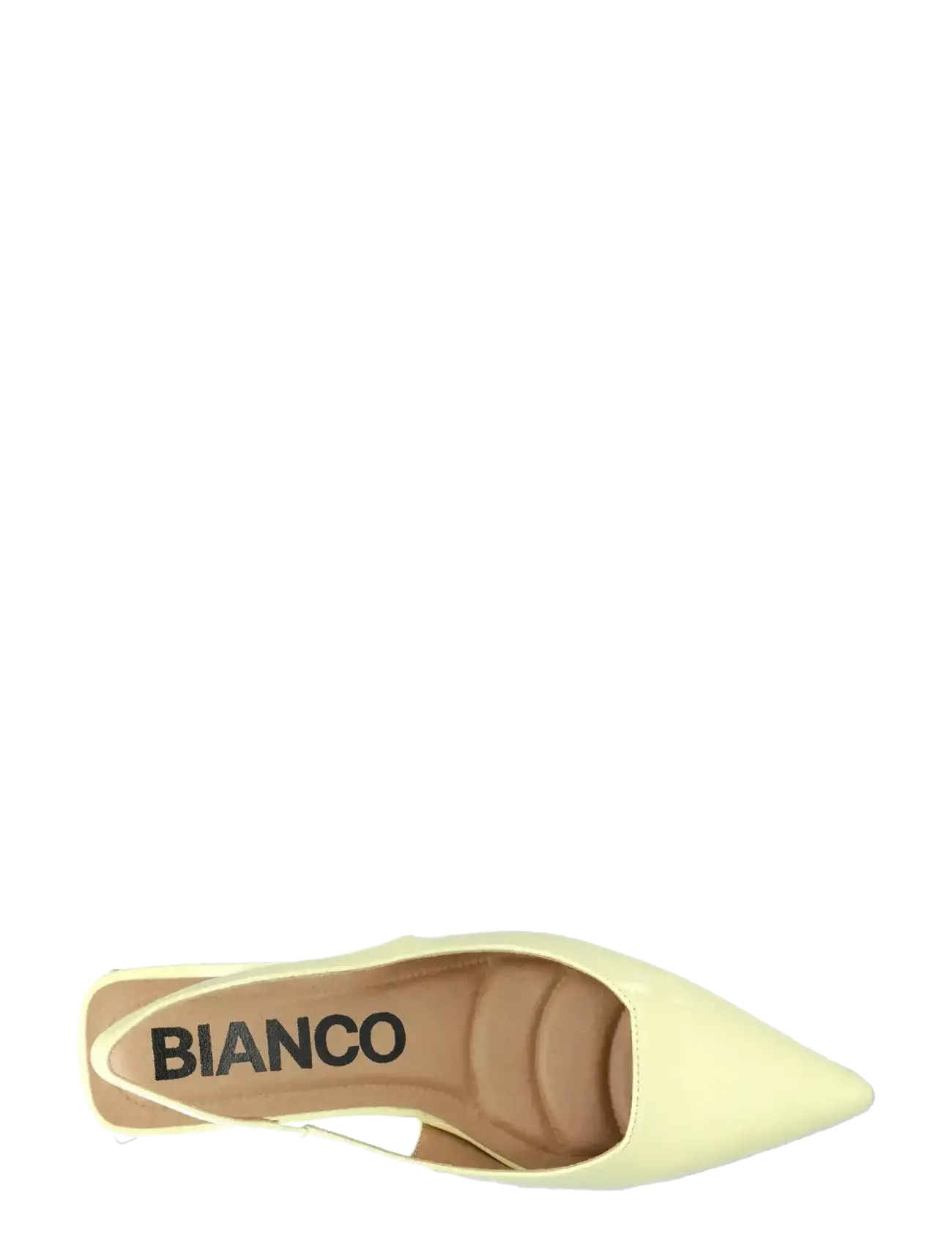 Bianco - BIAMARALYN Slingback Patent - konfirmation - butter yellow - 4