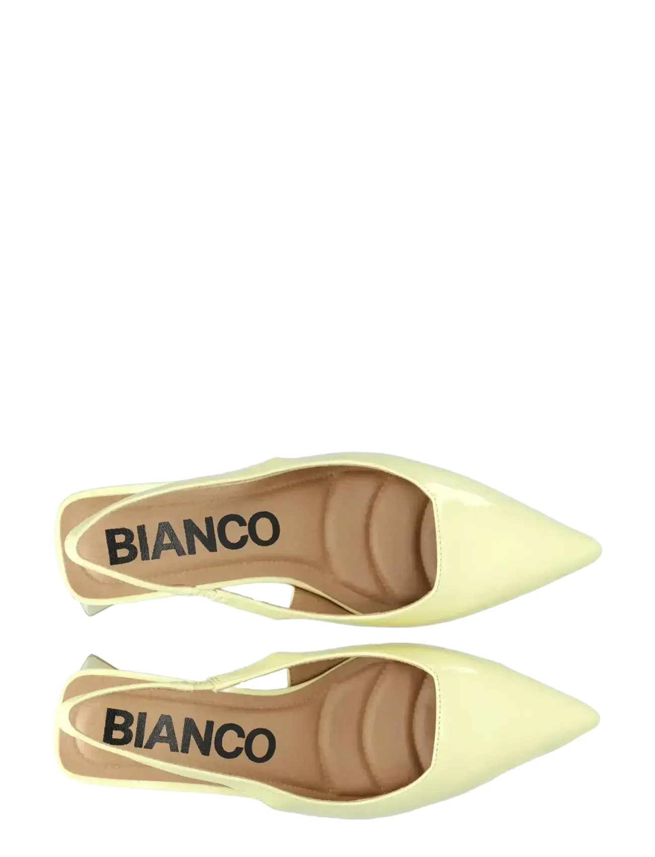Bianco - BIAMARALYN Slingback Patent - konfirmation - butter yellow - 5