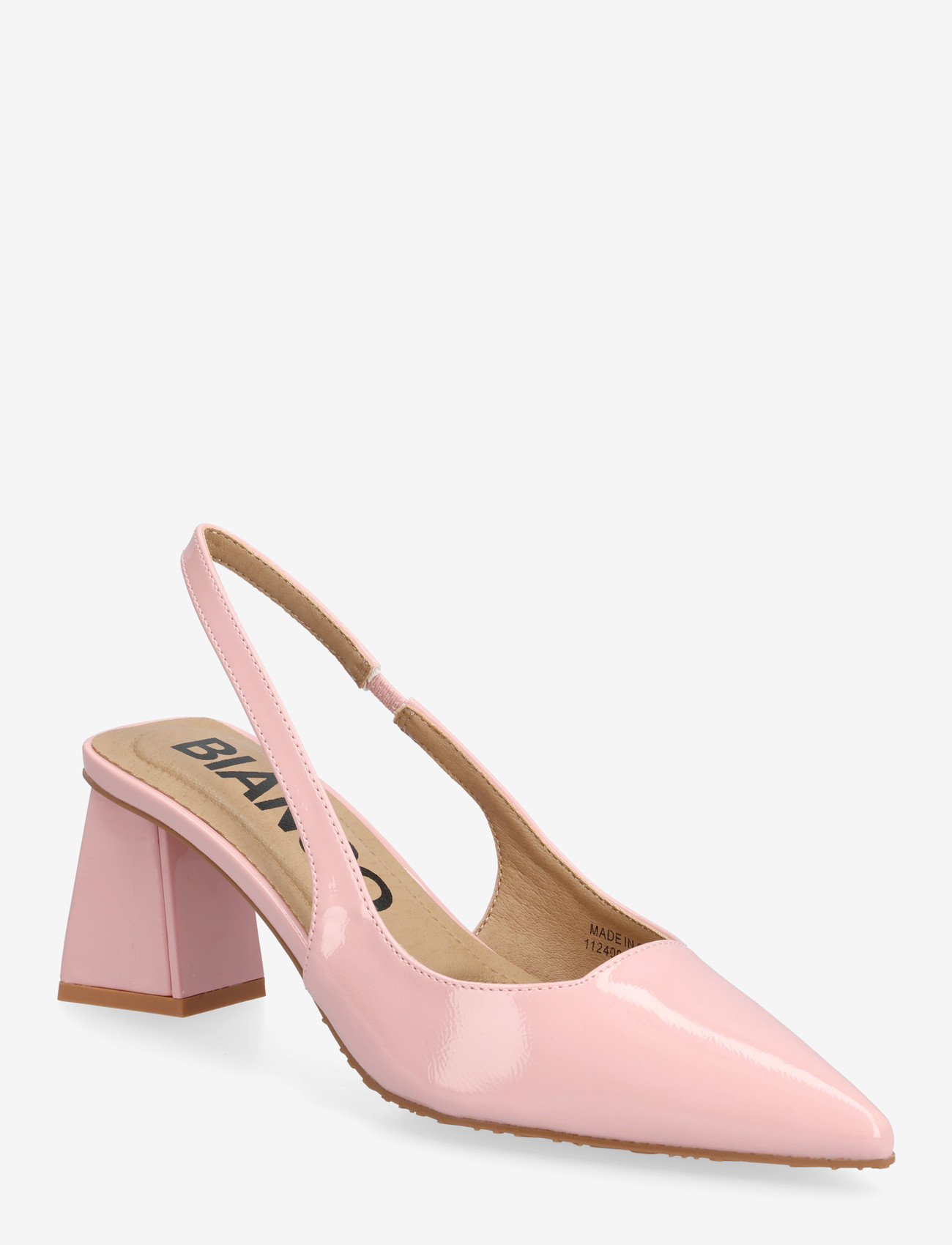 Bianco - BIAMARALYN Slingback Patent - konfirmatsioon - dusty pink - 0