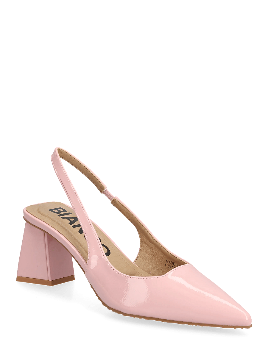 Bianco - BIAMARALYN Slingback Patent - konfirmation - dusty pink - 0