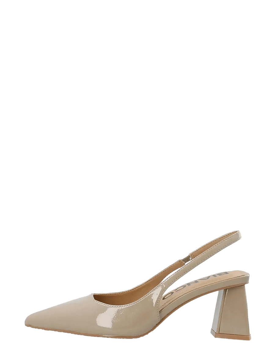 Bianco - BIAMARALYN Slingback Patent - konfirmation - nougat - 1