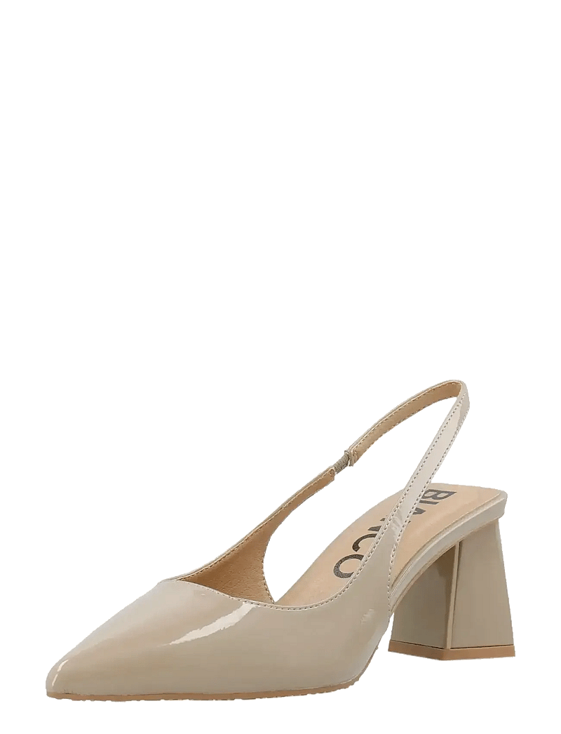 Bianco - BIAMARALYN Slingback Patent - konfirmation - nougat - 2