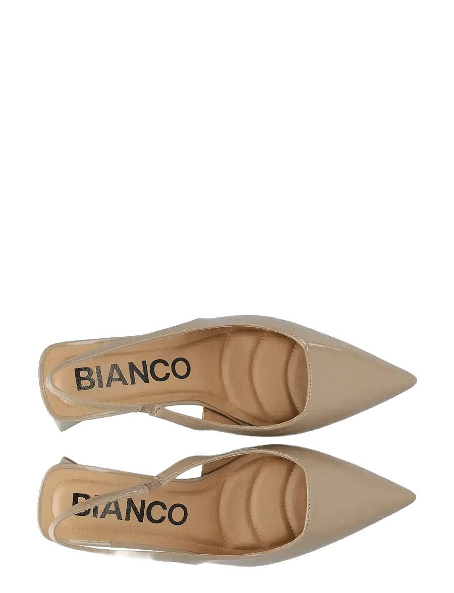 Bianco - BIAMARALYN Slingback Patent - konfirmation - nougat - 4