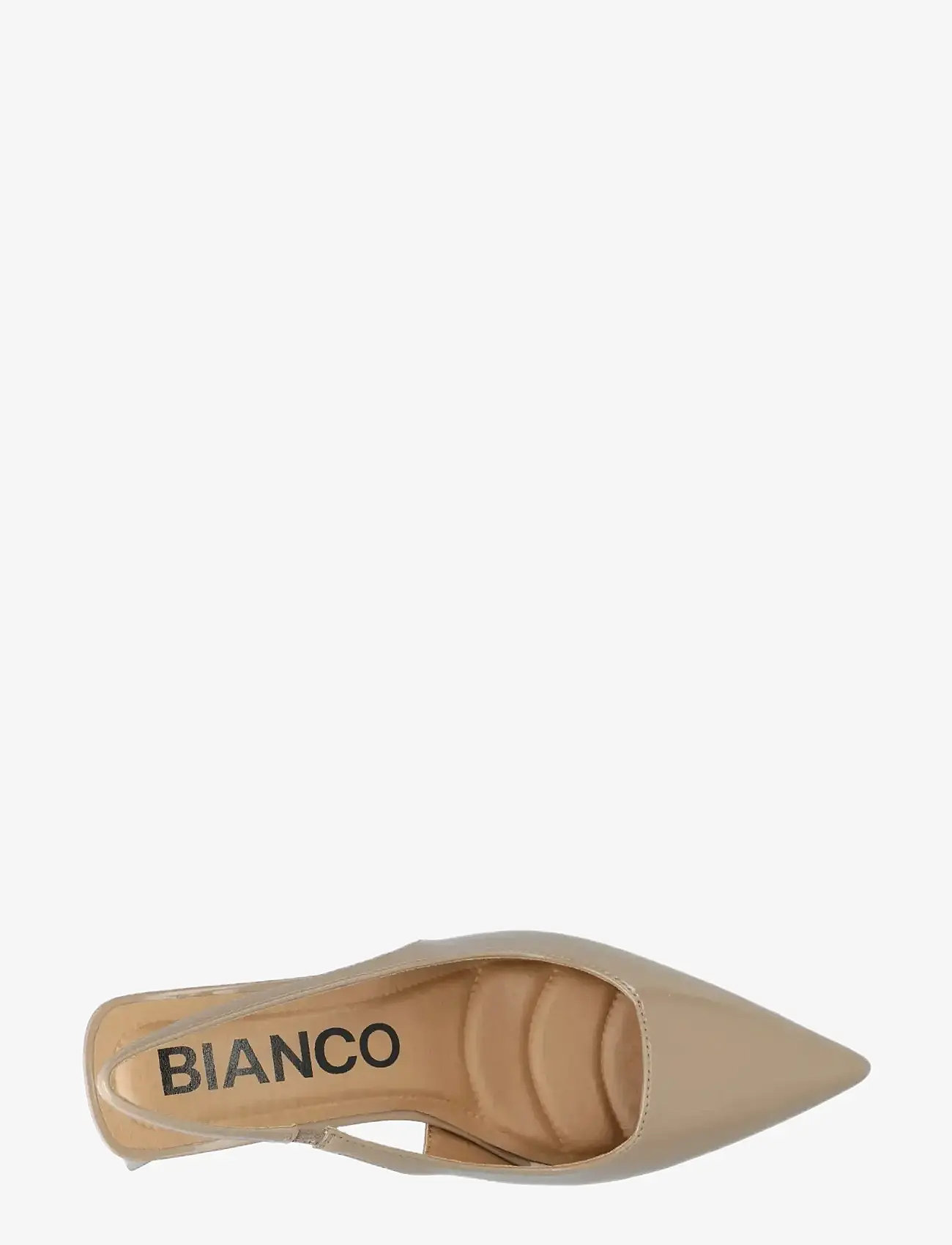 Bianco - BIAMARALYN Slingback Patent - konfirmationstøj - nougat - 5