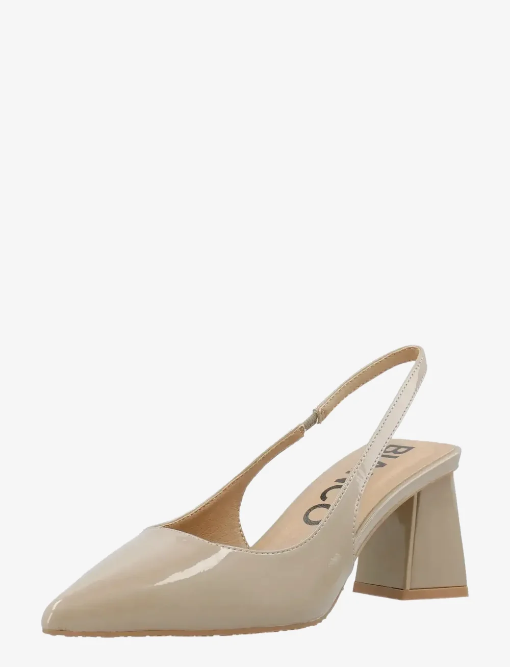 Bianco - BIAMARALYN Slingback Patent - konfirmationstøj - nougat - 2