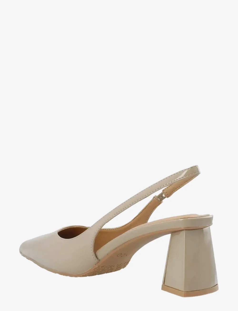 Bianco - BIAMARALYN Slingback Patent - konfirmationstøj - nougat - 3