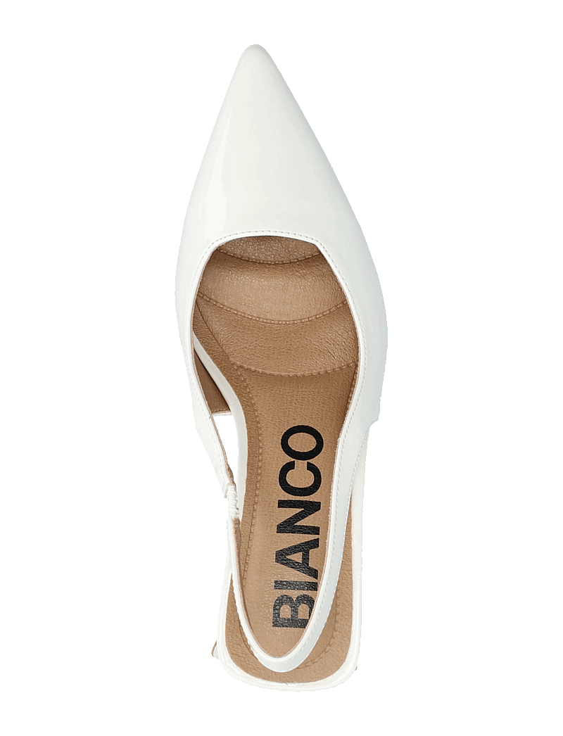 Bianco - BIAMARALYN Slingback Patent - konfirmation - off white - 4
