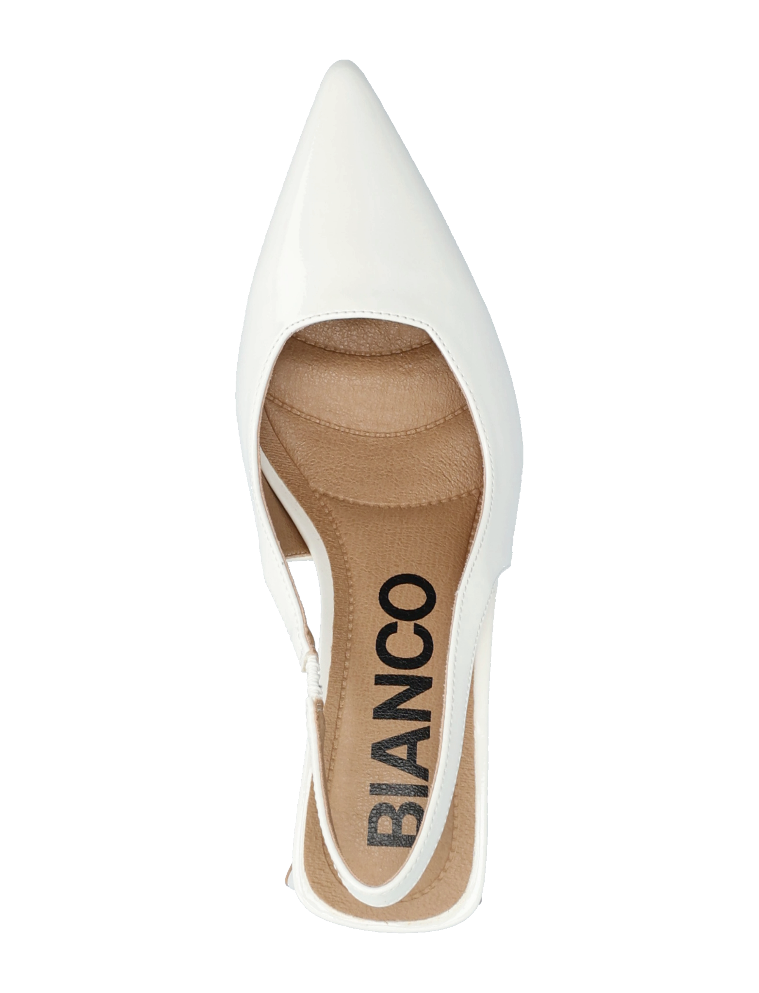 Bianco - BIAMARALYN Slingback Patent - konfirmation - off white - 4