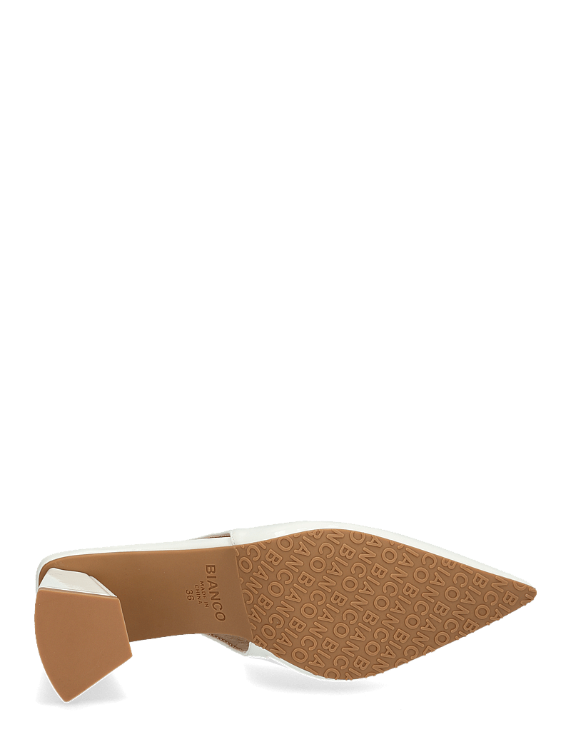 Bianco - BIAMARALYN Slingback Patent - konfirmation - off white - 5