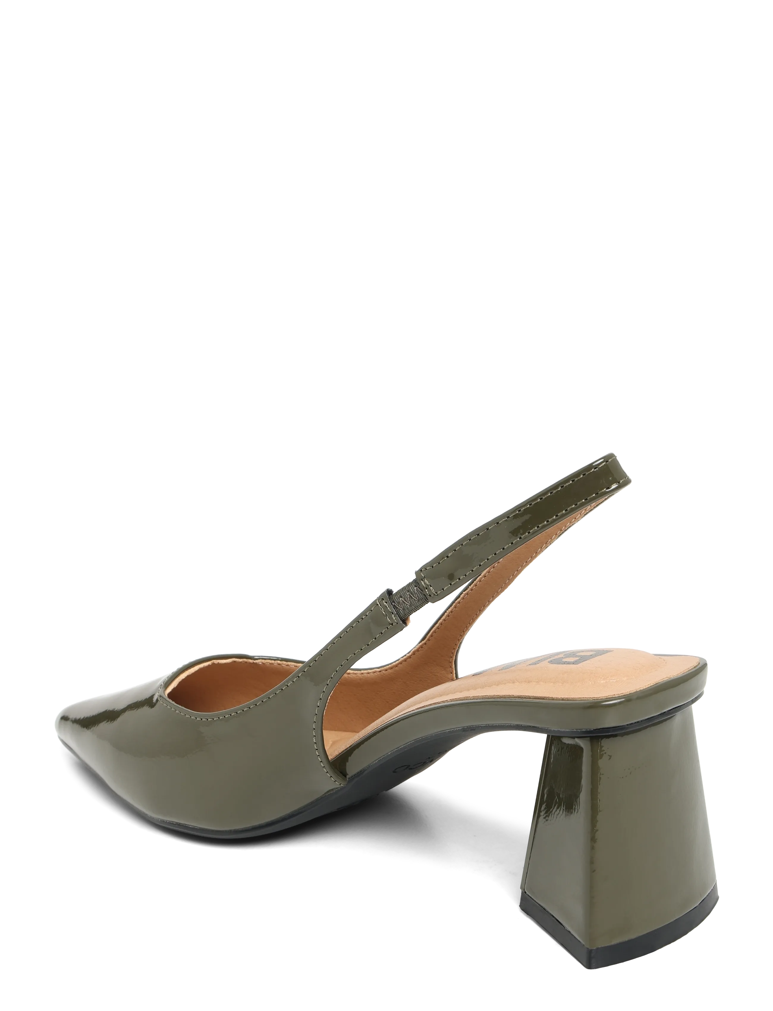 Bianco - BIAMARALYN Slingback Patent - konfirmation - olive - 1